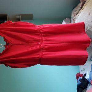 Romper Red